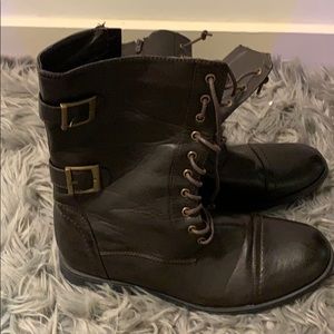 Chocolate High Shaft Boot